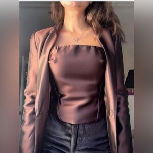 Jovani Elegant Brown Ensemble